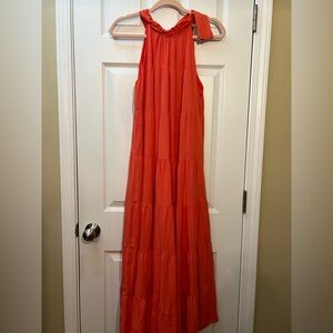 🦋 Vibrant haeof  Maxi Dress size medium